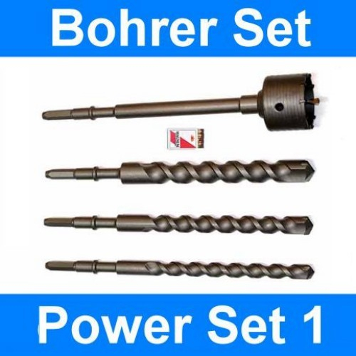 Bohrer- / Meißelset Power-Set 1